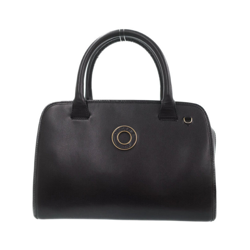 Celine Circle Logo HardwareCeline Leather Boston Bag Handbag